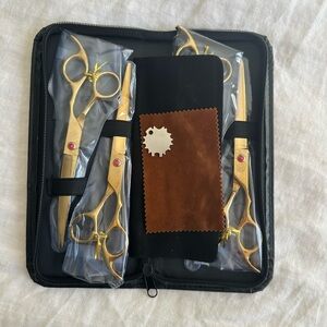 Professional Dog Grooming Scissors 4 piece Stainless Steel